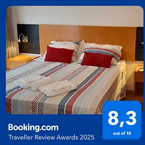  Apart-hotel Flat Moderno Aconchegante Mobiliado E Com Sacada Ibirapuera Brasil